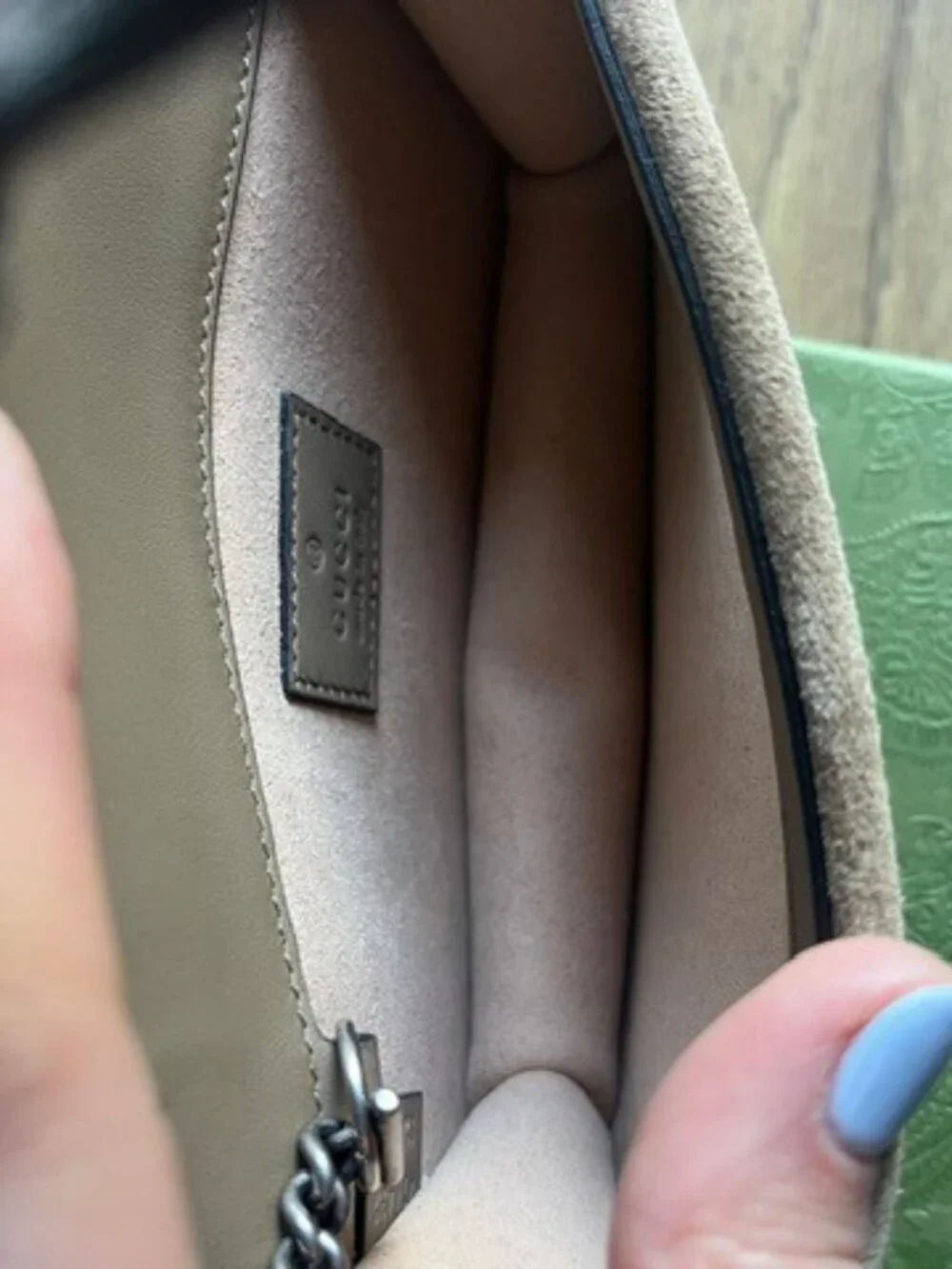Gucci Beige Brown GG Supreme Dionysus Crossbody Bag